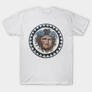 Ancient Greek mosaic Medusa T-Shirt